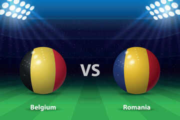 Belgium vs Romania. Europe soccer tournament 2024 - 782995269