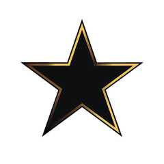 Obraz premium star vector logo