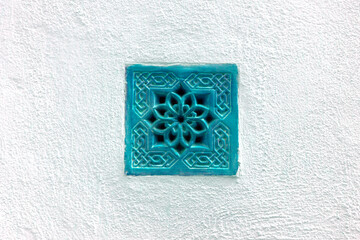 Moorish Arabesque Decoration Concept Image. Minimalist Aesthetics.