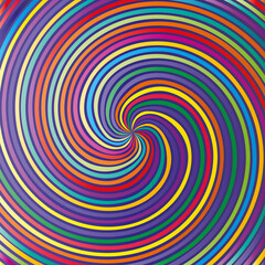 Fototapeta na wymiar multicolored swirl design, multicolored vortex