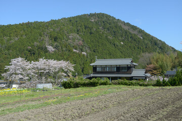 春の京都大原　京都市左京区大原