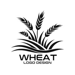 Wheat Vector Logo Design