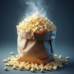 Close-up of popcorn