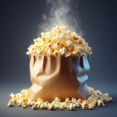 Close-up of popcorn