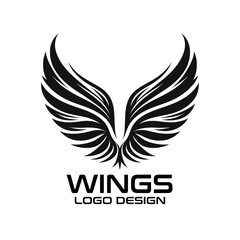 Fototapeta premium Wings Vector Logo Design