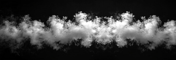 Black and white fluid smoke movement. Color Burst white smoke powder explosion fluid ink paint particles slow motion alpha matte isolated on black Abstract effect for copy space