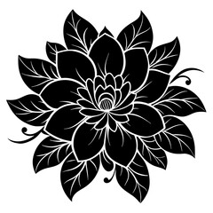    Flower vector illustration.
