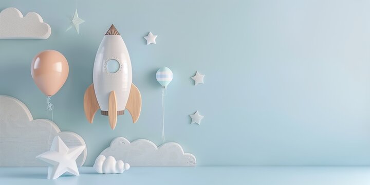 Baby shower concept. - Powered by Adobe