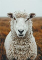 Fototapeta premium sheep in the field