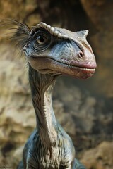 Portrait of a Pterosaur dinosaur, close-up
