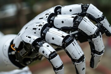 Robotic Hand Holding Object