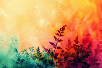 Obraz na płótnie Canvas abstract background for Herb Day 