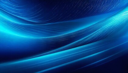 Ethereal Ebb: Smooth Lines Creating Ultra Wide Blue Background