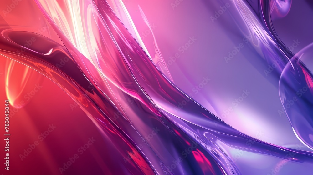 Poster elegant glassmorphism ui interface design with glossy surfaces and subtle shadows