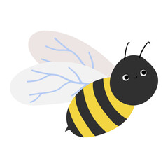 Cartoon cute bee illustration