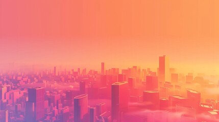 Obraz premium Urban inspired grainy gradient background for metropolitan themes