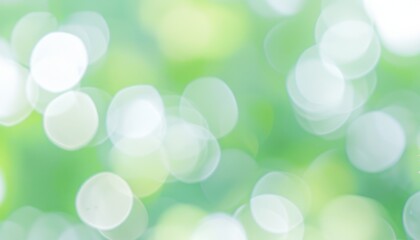 Obraz premium abstract background of green shades with bokeh lights for creative text, advertising