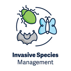 Implement an invasive species management program to control and eradicate invasive species, protecting native ecosystems and biodiversity.