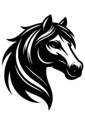 Horse svg, horse head svg, horse silhouette, horse lover svg, horseshoe svg, animal svg, horse riding svg, cricut silhouette cut files, SVG, JPG, PNG