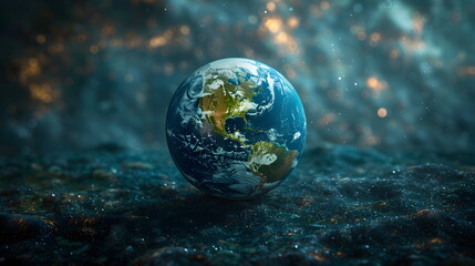 Obraz na płótnie Canvas World Earth Day Concept.