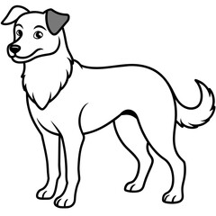      Dog vector illustration.

