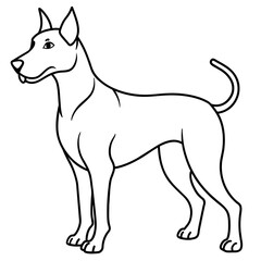      Dog vector illustration.
