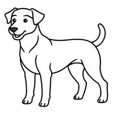      Dog vector illustration.
