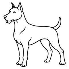      Dog vector illustration.
