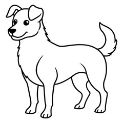      Dog vector illustration.
