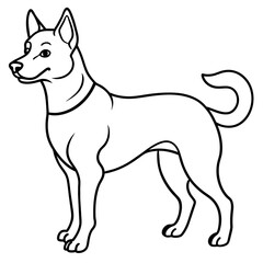      Dog vector illustration.

