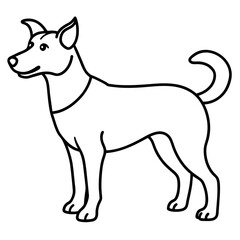      Dog vector illustration.
