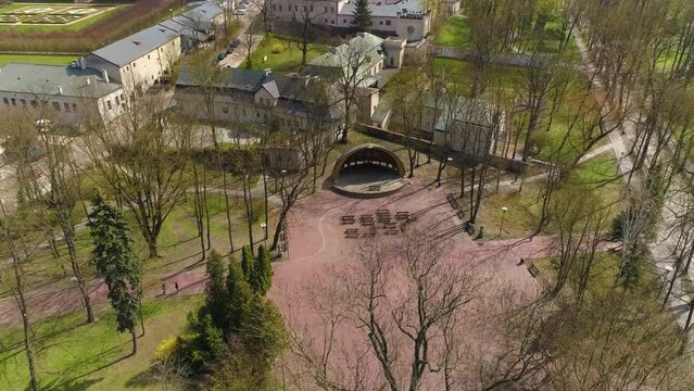 Band Shell Kielce Muszla Koncertowa Aerial View Poland