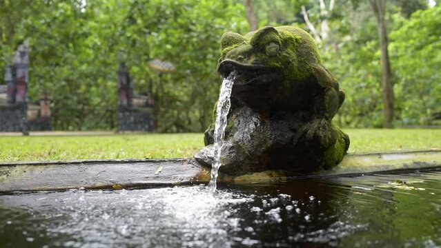 Fountain in park