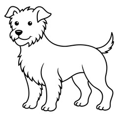      Dog vector illustration.
