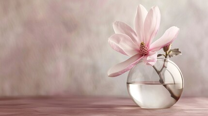Obraz na płótnie Canvas magnolia in a vase