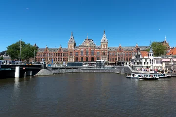 Foto auf Alu-Dibond Amsterdam Centraal, Niederlande, © hkama