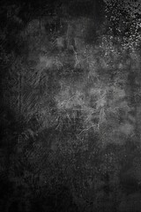 a black and white photo of a wall with a picture of a person in the middle