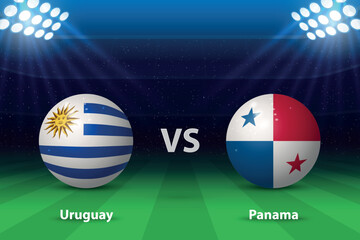 Uruguay vs Panama. America soccer tournament 2024 - 783072478