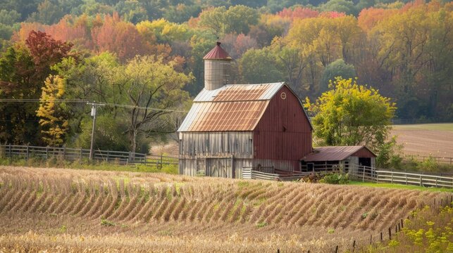 In the quiet serenity of rural life, agriculture offers a glimpse into the cyclical beauty of nature, where each season brings renewal and abundance.