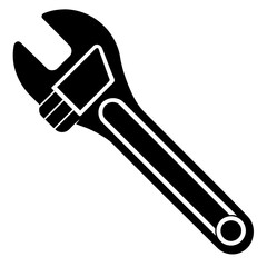 wrench vector illustration
