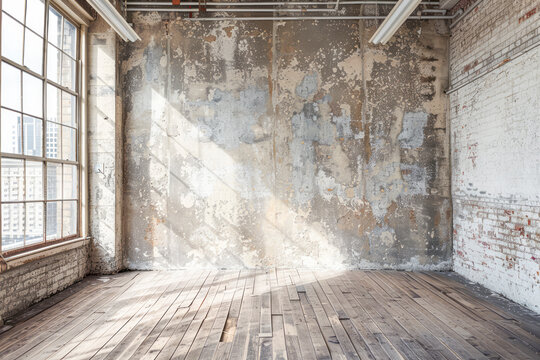 Desolate Abandoned Chamber: A Creative Photographer's Haven