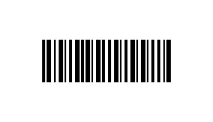 Vector long barcode illustration.