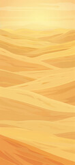 Fototapeta na wymiar Sandy Desert Dunes Drone Shot, Amazing and simple wallpaper, for mobile
