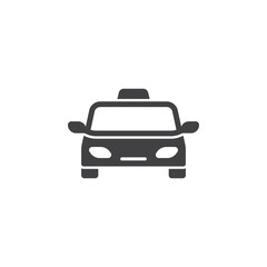 Car icon in flat style. Automobile vector illustration on isolated background. Transport sign business concept.