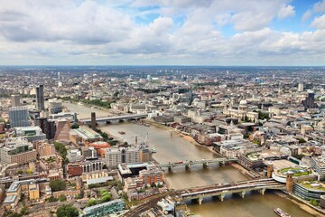 London UK River Thames