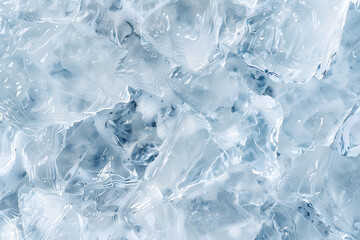 Close-Up von Eisfläche, Eis, gefrorenes Wasser, erstellt mit generativer KI