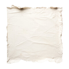 Torn paper isolated on transparent background