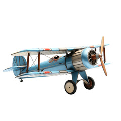 Airplane isolated on transparent background