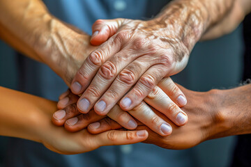 United hands of community support