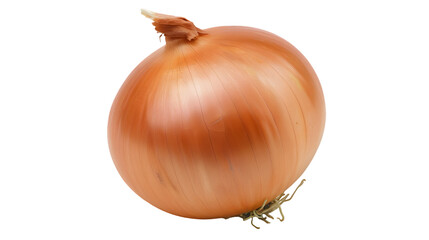 yellow onion isolated on transparent background